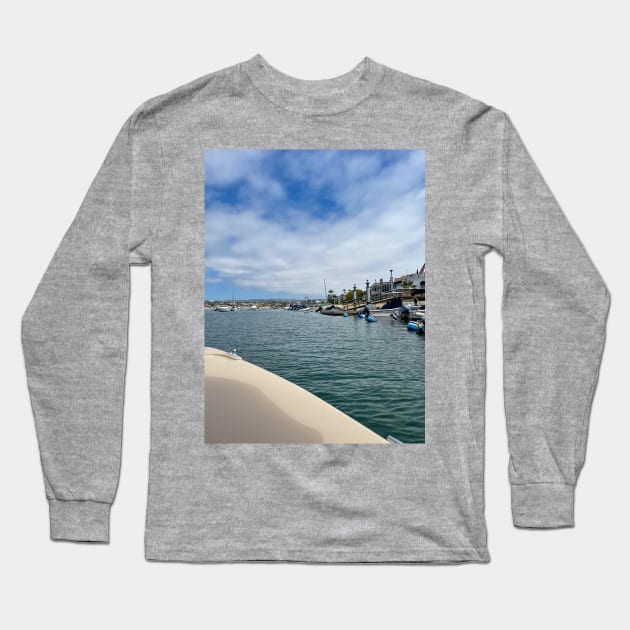 Boating Around Balboa Island Long Sleeve T-Shirt by offdutyplaces